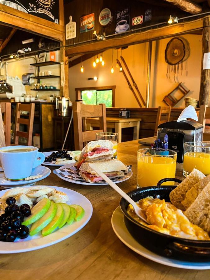 Las Bravas Lodge Las Trancas Buitenkant foto