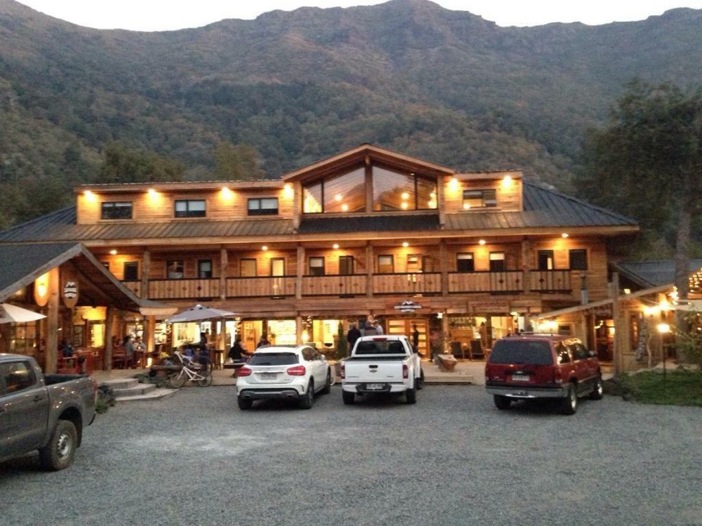 Las Bravas Lodge Las Trancas Buitenkant foto